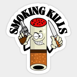 Smoking Kills Sticker